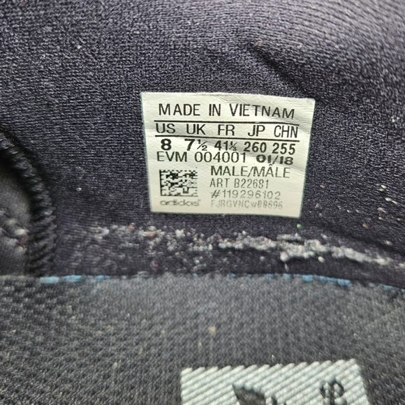 Black Sneakers Men’s Size 8 Athletic Sneakers Shoes - Picture 1 of 6